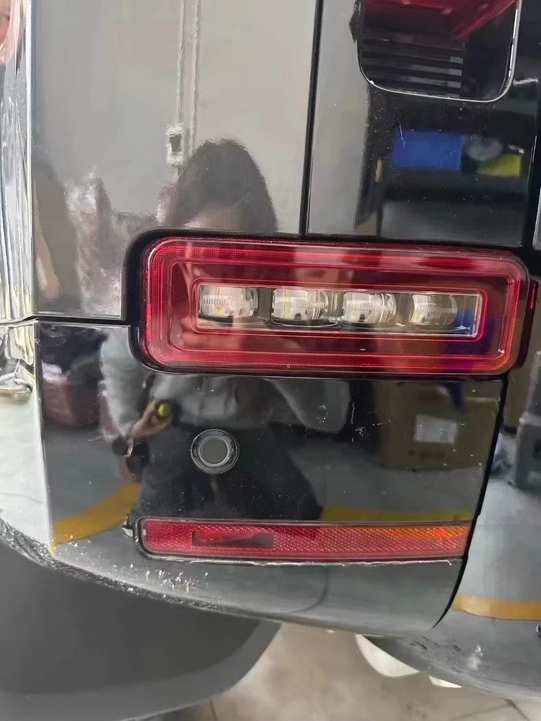 For Defender 2020+  Rear bumper Fog Lamp modified LED  Fog Light Kit